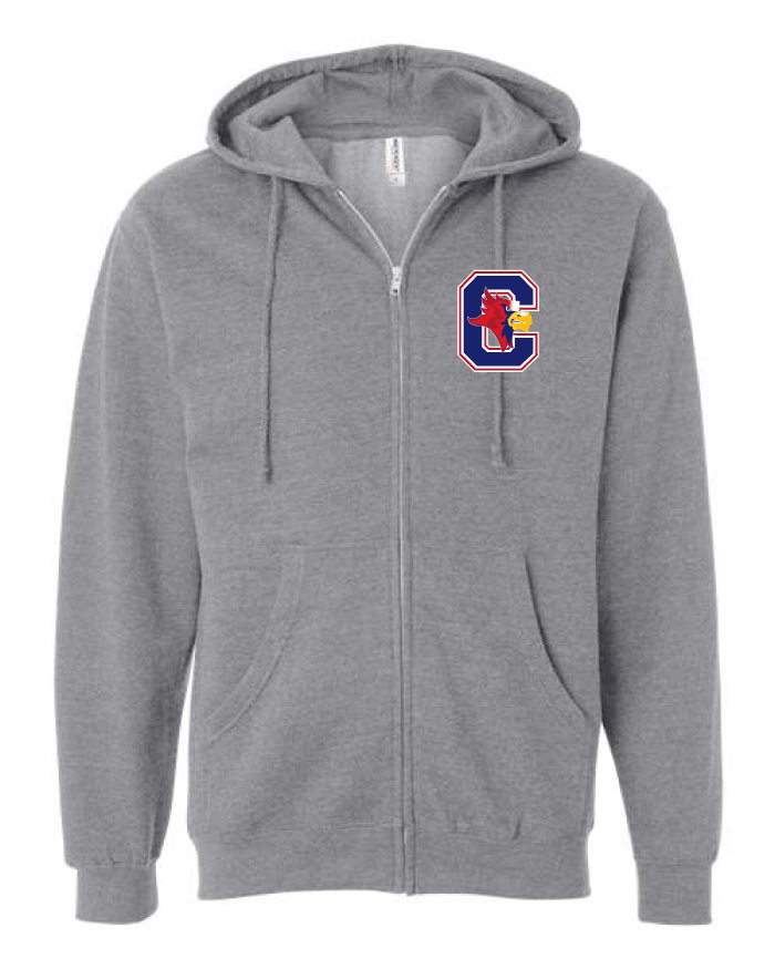 Corvian Staff Independent Full Zips Block Logo