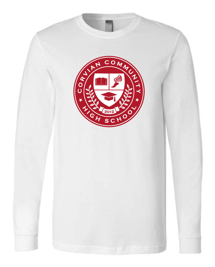 Corvian Long Sleeve High School Seal