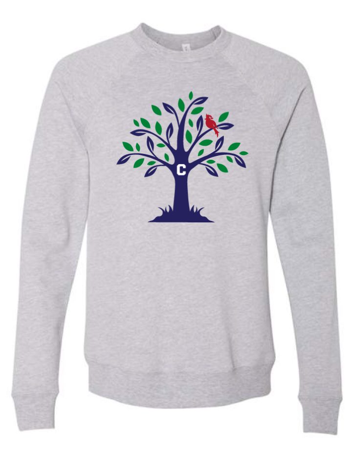 Corvian Tree Raglan Sweatshirt
